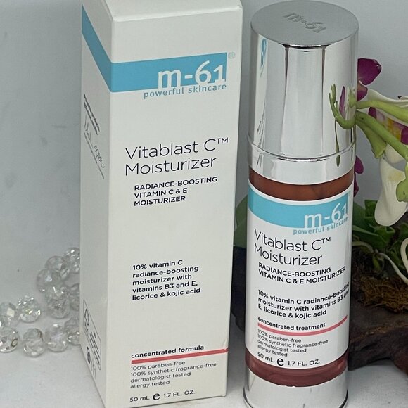 M-61 Vitablast C Moisturizer Radiance Boosting Vit C & E - 1.7 fl oz -New in Box - Picture 1 of 5